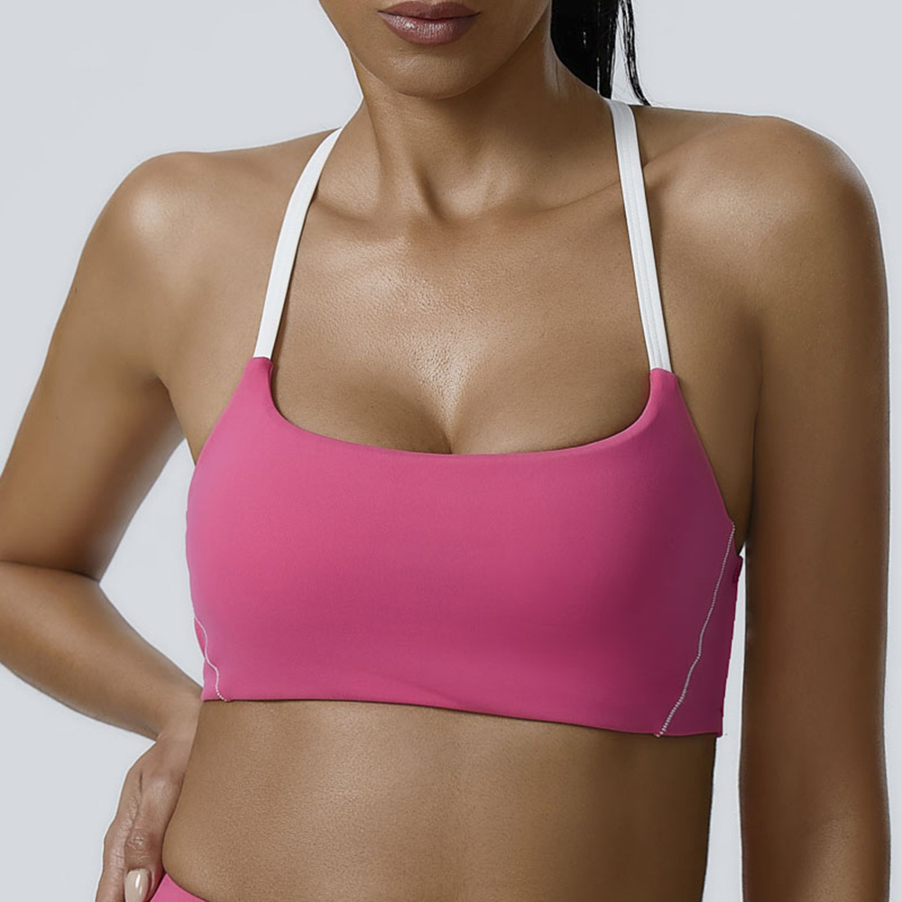 Sexy Halter Yoga Bra Women's S - Push Up Bra Padded recension och pris