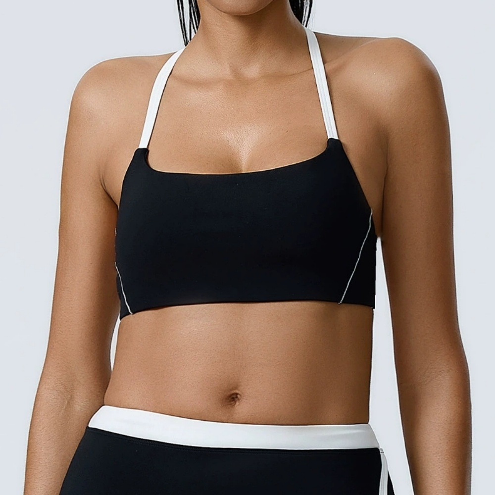 Sexy Halter Yoga Bra Women's S - Push Up Bra Padded recension och pris