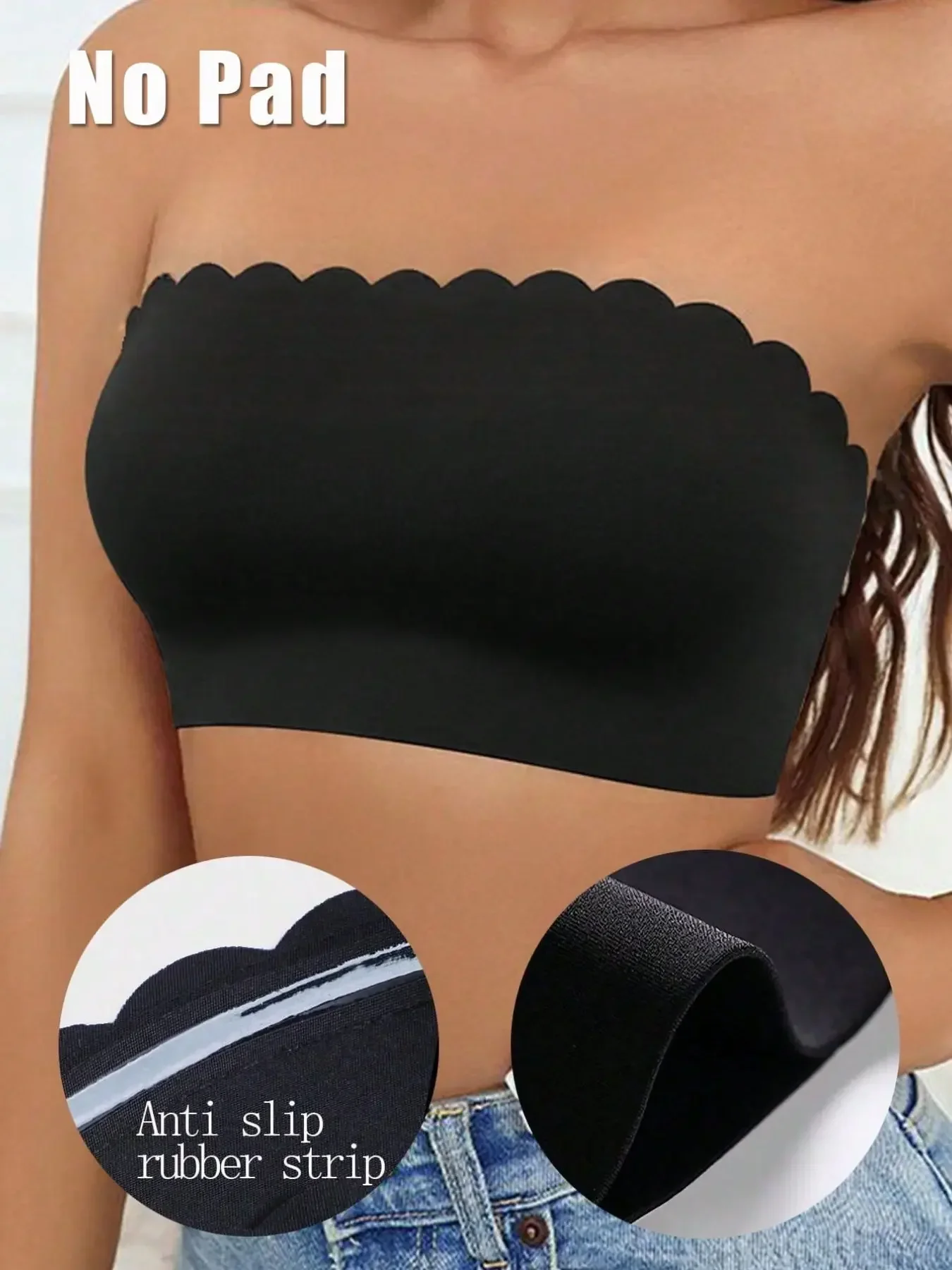 Women's Strapless Bra, Seamles - Strapless Bra Backless recension och pris