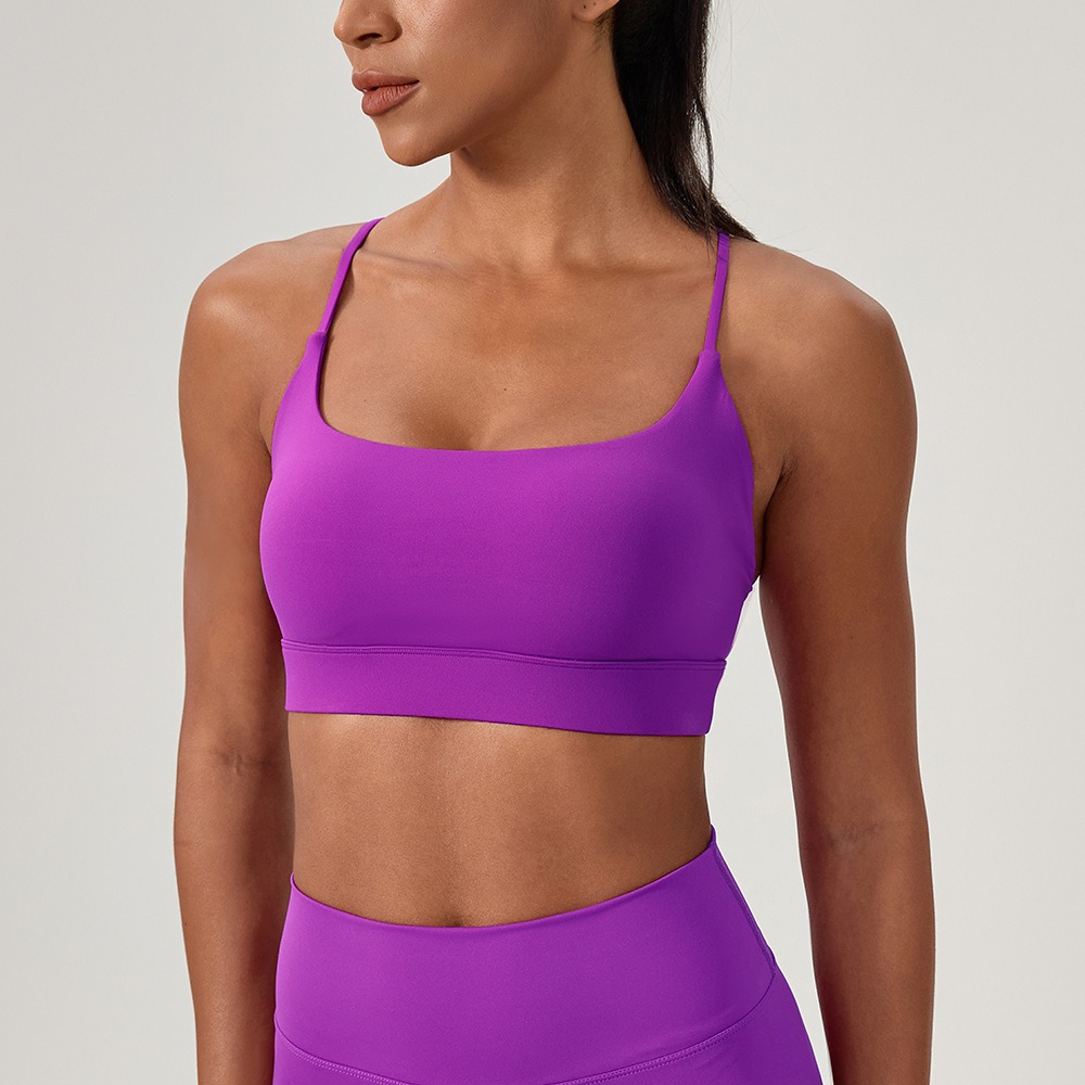 Women's Sexy Yoga Bra Cross St - Sports Bra High Impact recension och pris