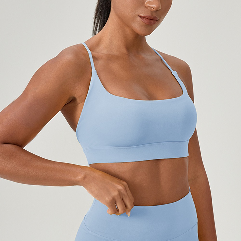 Women's Sexy Yoga Bra Cross St - Sports Bra High Impact recension och pris