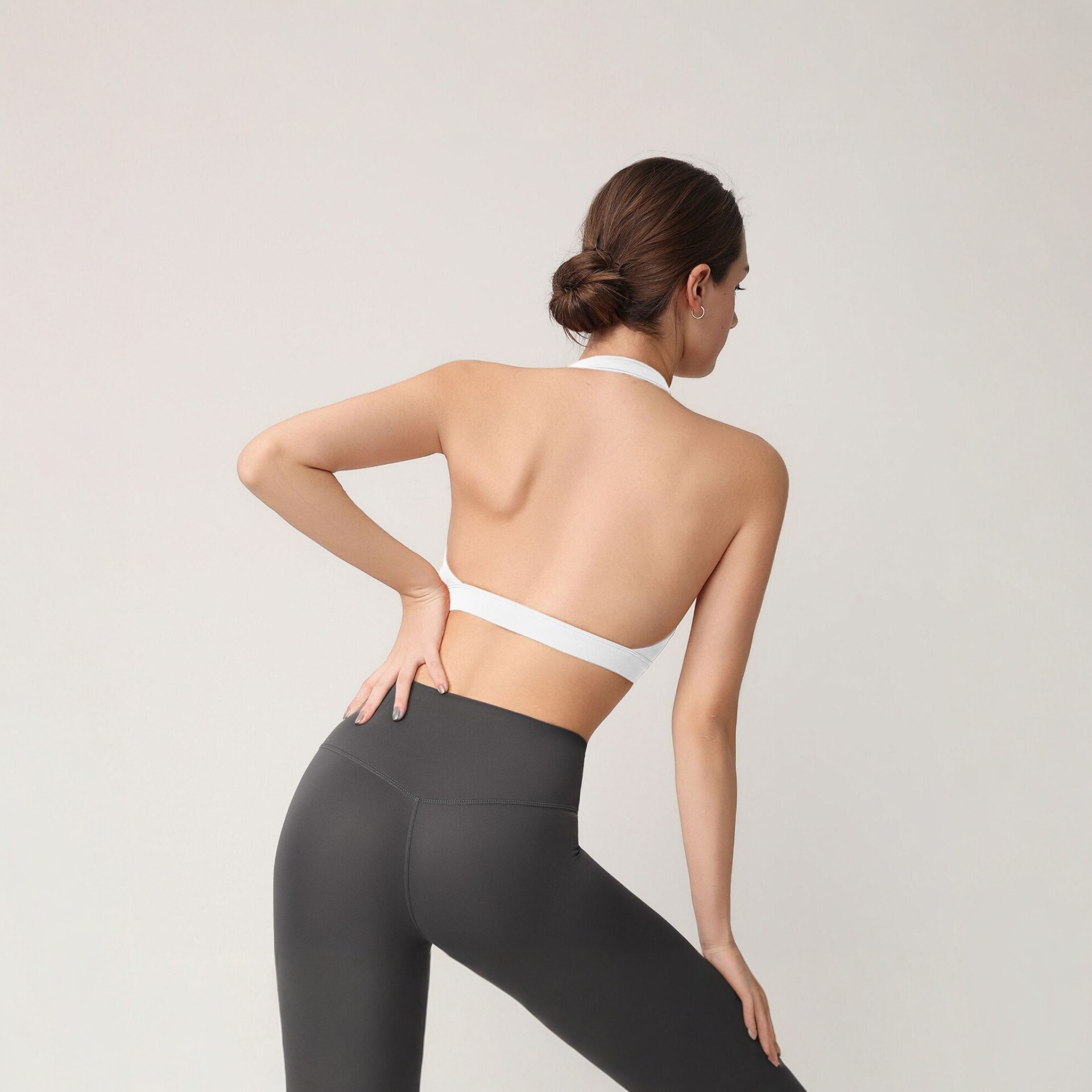 Women's Halter Sports Bra with - Push Up Bra Padded recension och pris