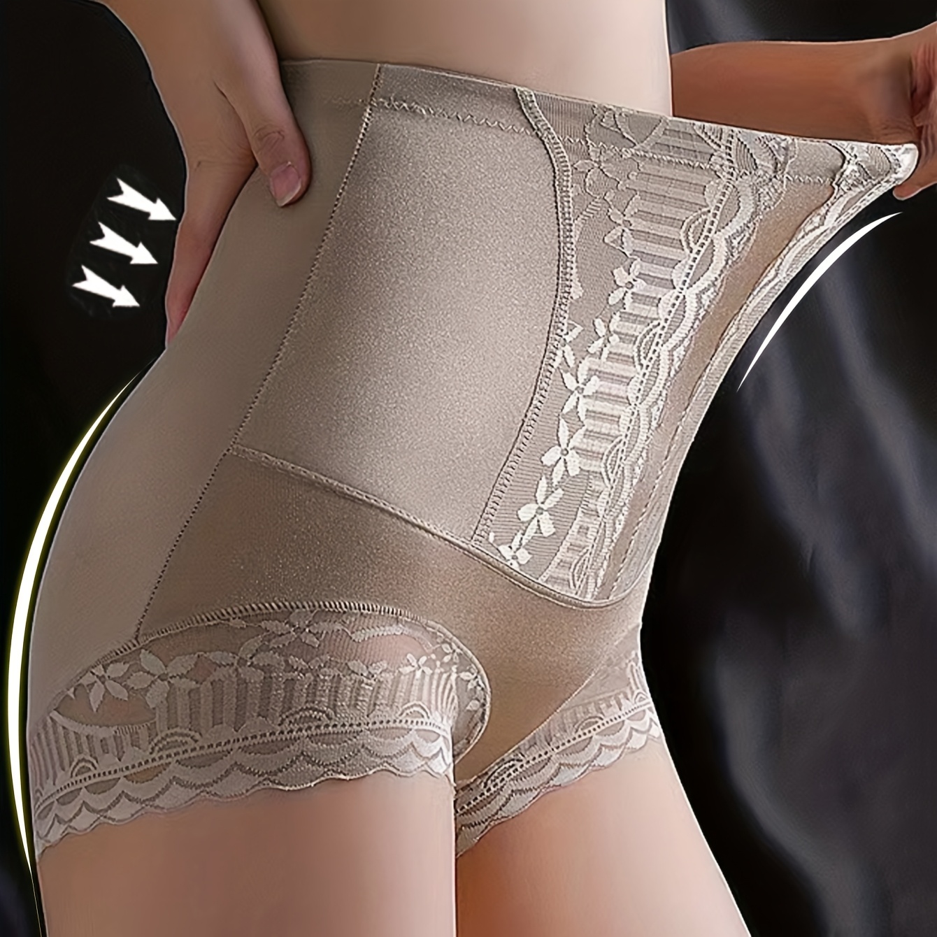 Women 1Pc High Waist Seamless  - Seamless Underwear Women recension och pris